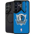 NBA Dallas Mavericks Distressed Galaxy S24 Kickstand Case